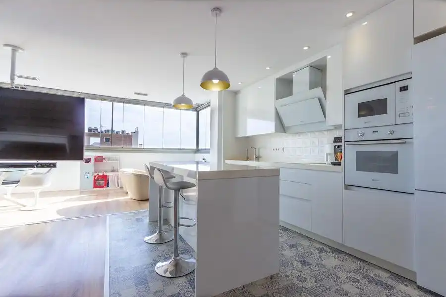 Kitchen of Attic for sale in Elche / Elx  with Air Conditioner, Heating and Private garden