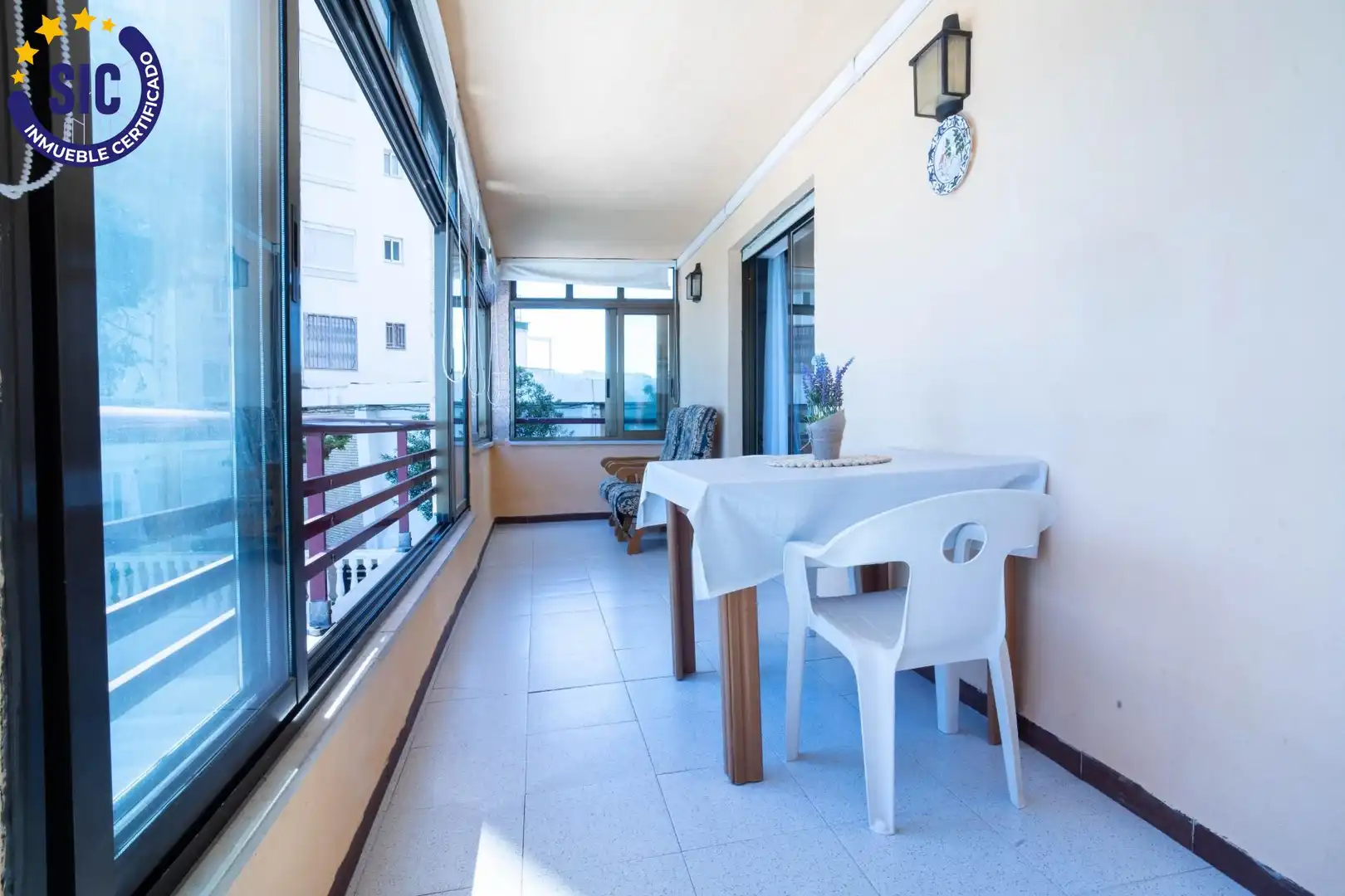 Terrasse von Wohnungen zum Verkauf in Oropesa del Mar / Orpesa mit Klimaanlage, Terrasse und Möbliert