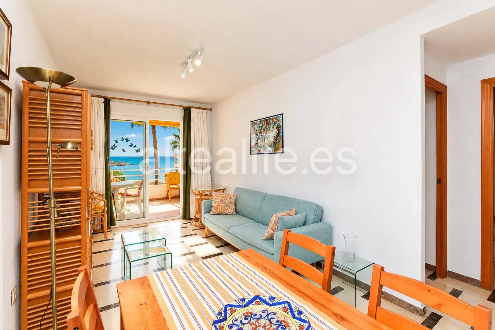 Sala de estar de Apartamento en venta en Altea ciudad