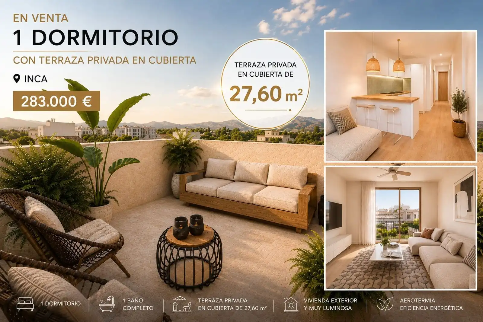 Terrassa de Pis en venda en Inca amb Terrassa