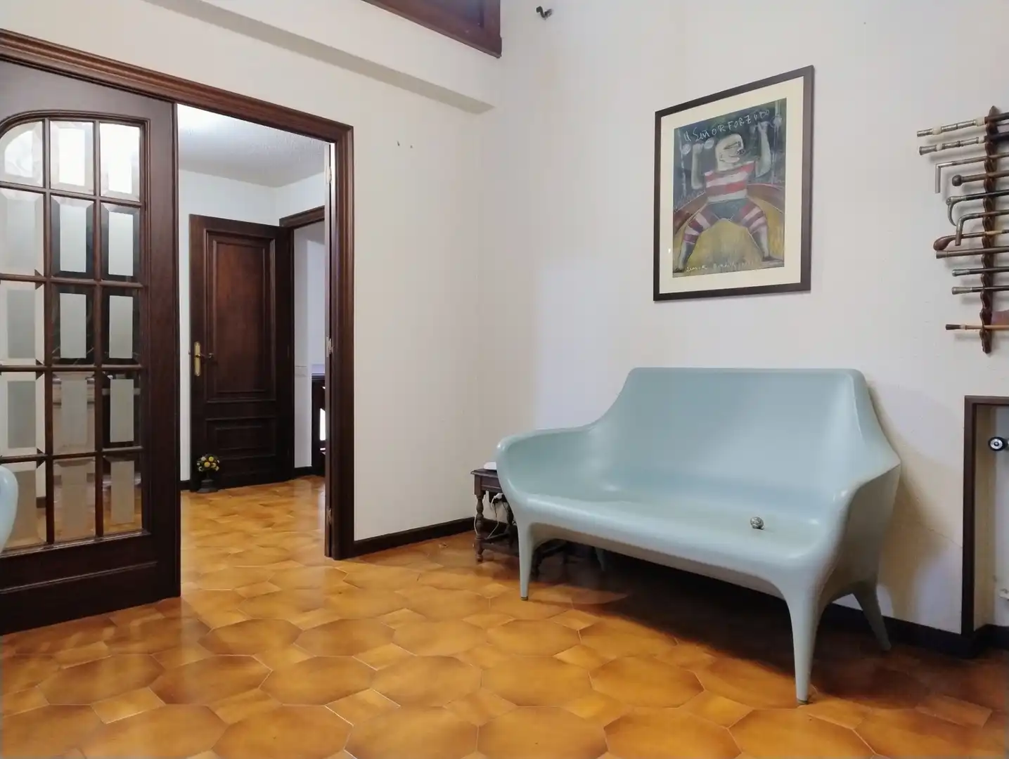 Sala de estar de Casa o chalet en venta en Lugo con Amueblado