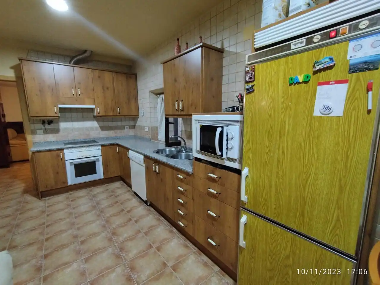 Cocina de Finca rústica en venta en Cabezabellosa con Terraza