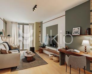 Living room of Apartment to rent in  Barcelona Capital  with Air Conditioner, Heating and Furnished