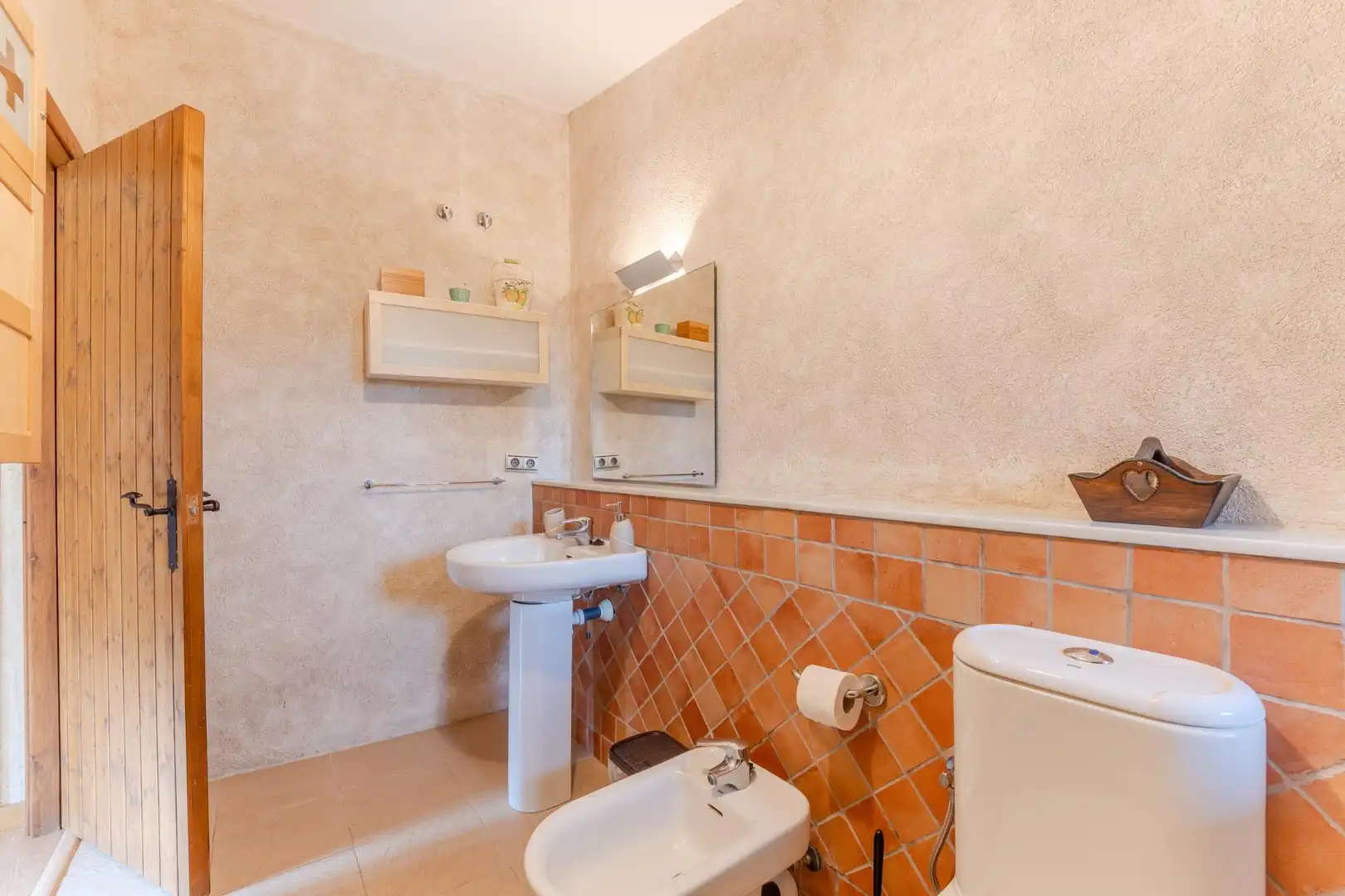 Baño de Finca rústica en venta en Bescanó con Calefacción, Jardín privado y Trastero