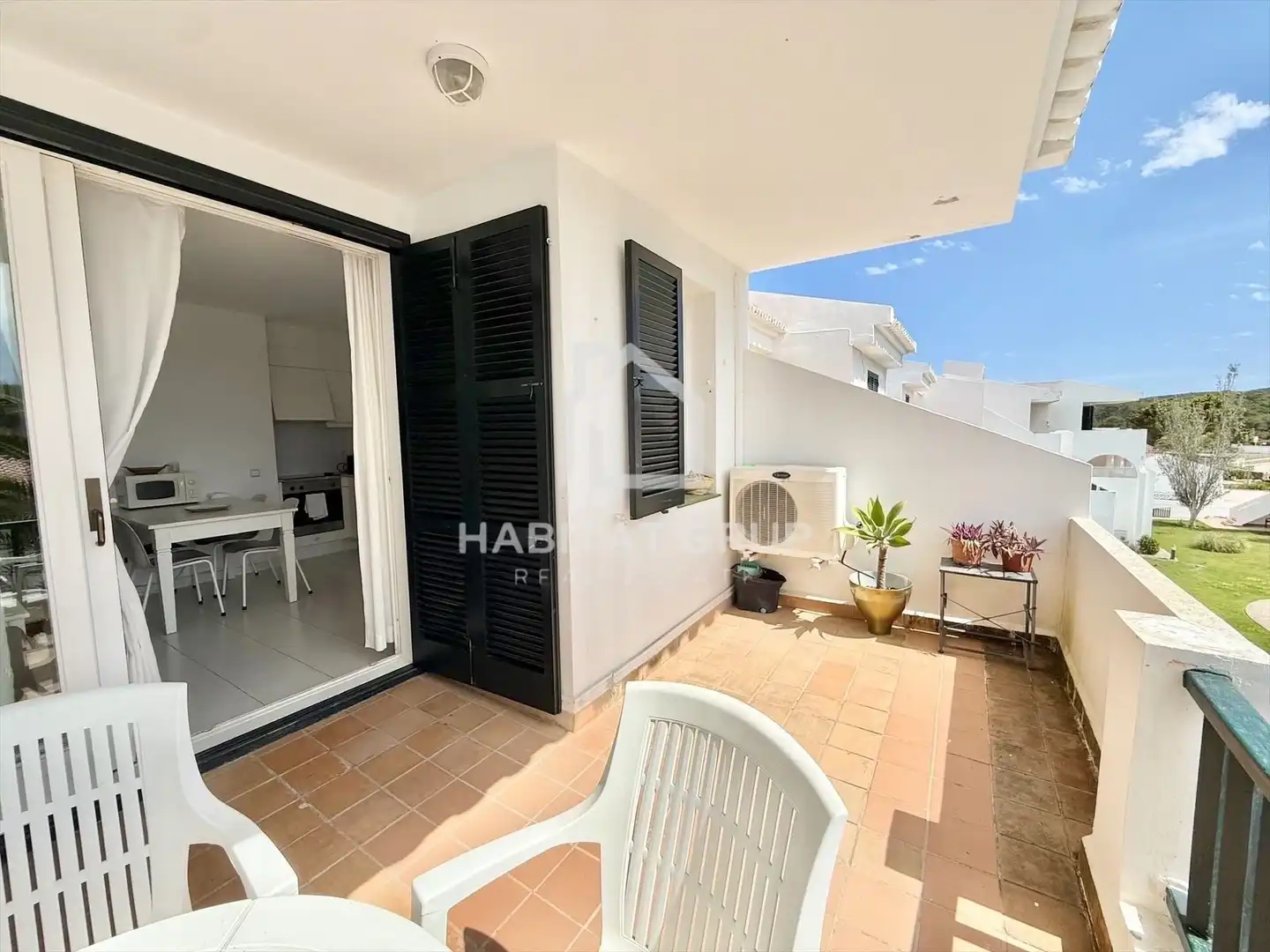 Balcony of Flat for sale in Es Mercadal  with Heating, Terrace and Community pool