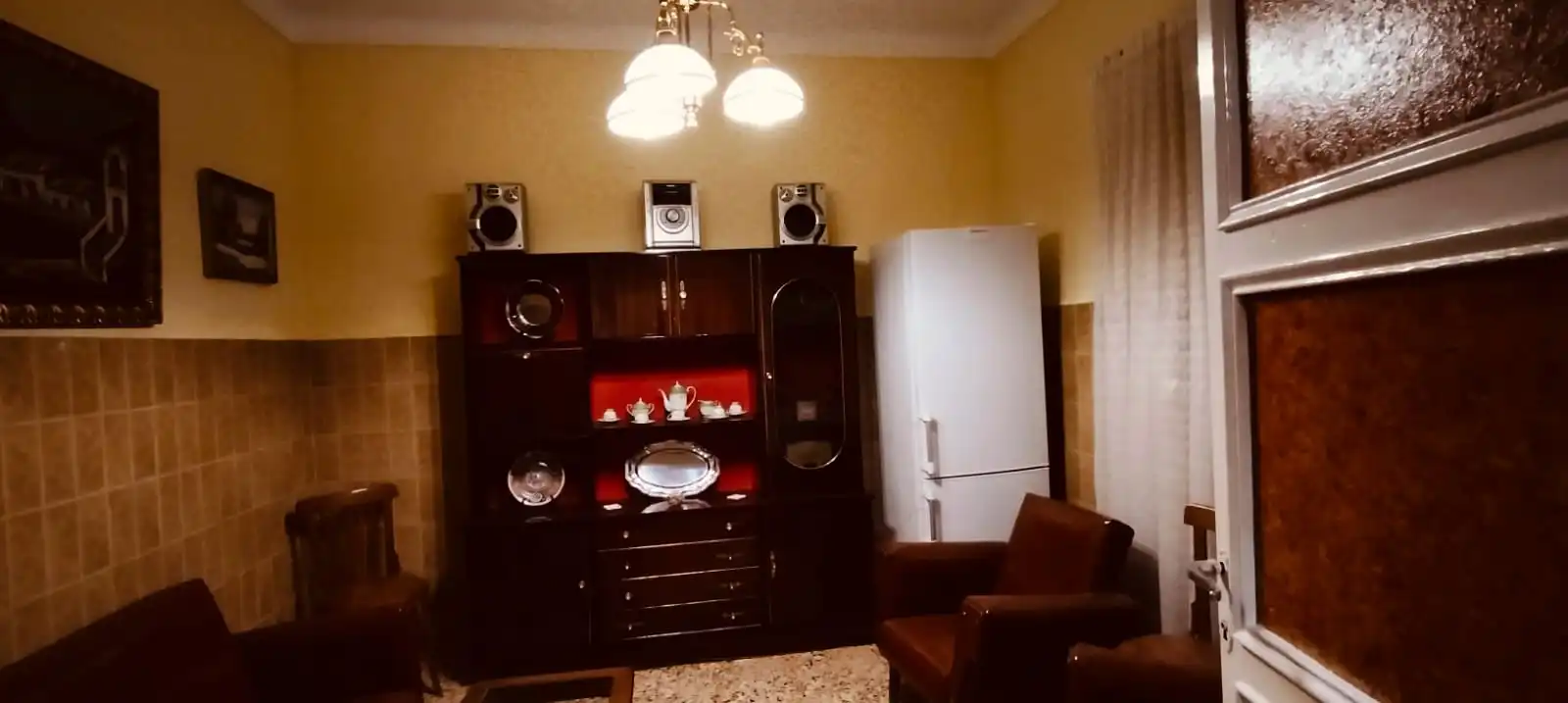 Sala d'estar de Casa o xalet en venda en Almodóvar del Campo amb Aire condicionat, Terrassa i Traster