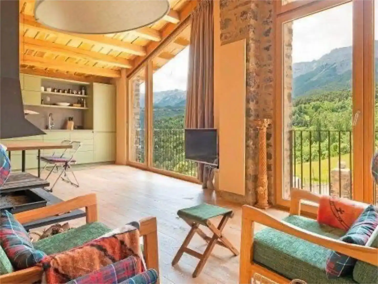 Living room of Houses for rent in Cava  with Private garden, Parquet flooring and Furnished