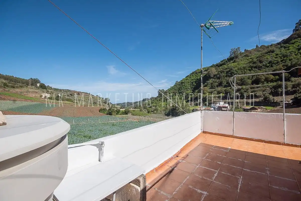Terraza de Casa o chalet en venta en Moya (Las Palmas) con Jardín privado, Terraza y Trastero