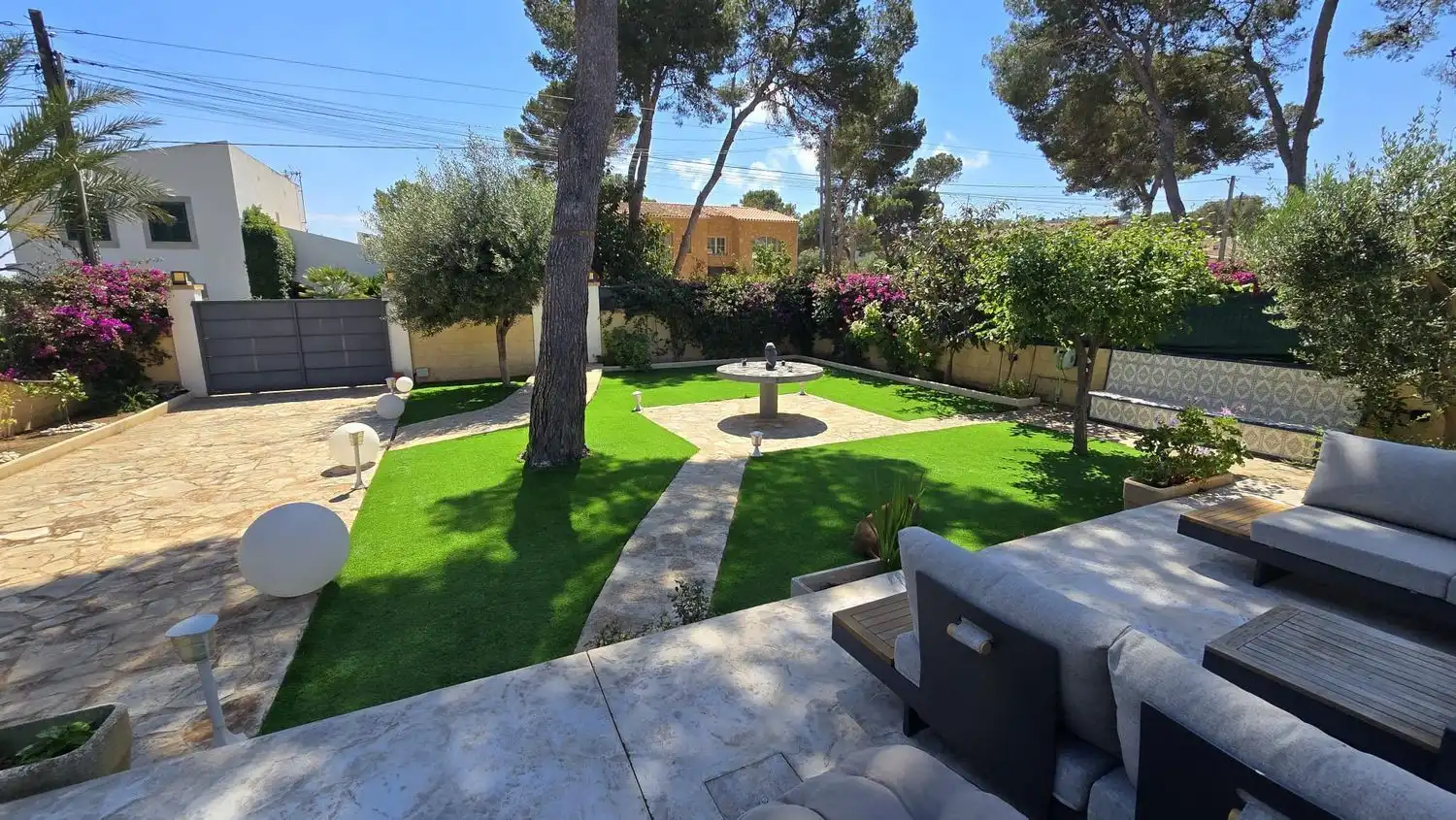 Terraza de Casa o chalet en venta en Calvià con Aire acondicionado, Calefacción y Jardín privado