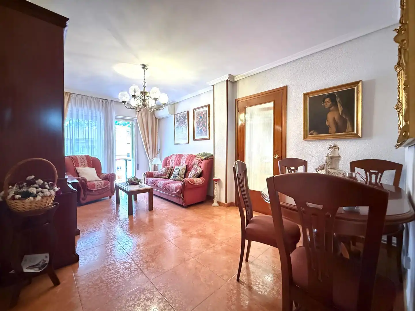 Sala d'estar de Pis en venda en Getafe amb Aire condicionat, Calefacció i Terrassa