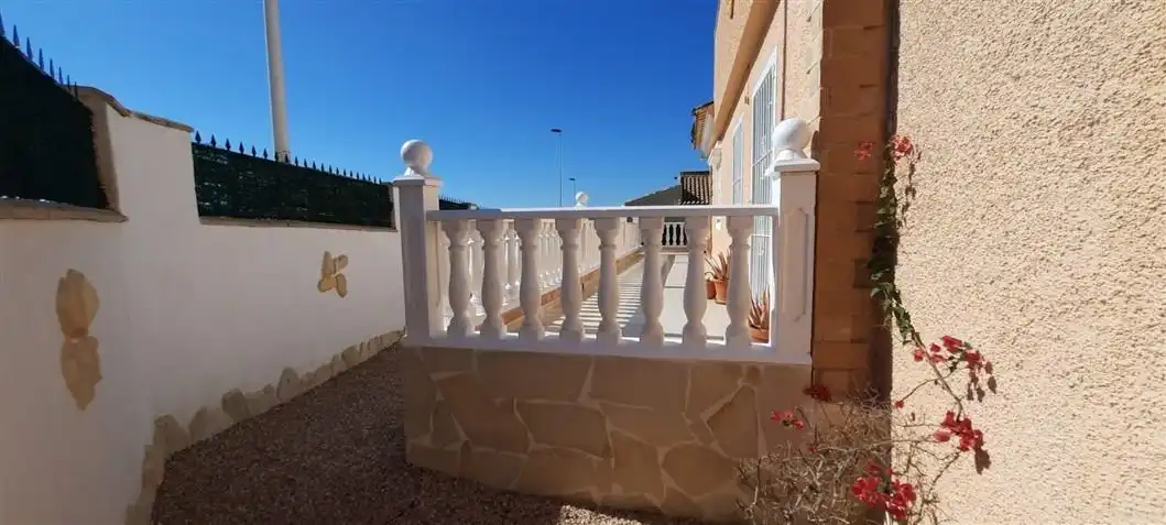 Terrassa de Casa o xalet en venda en Mazarrón amb Aire condicionat, Calefacció i Jardí privat