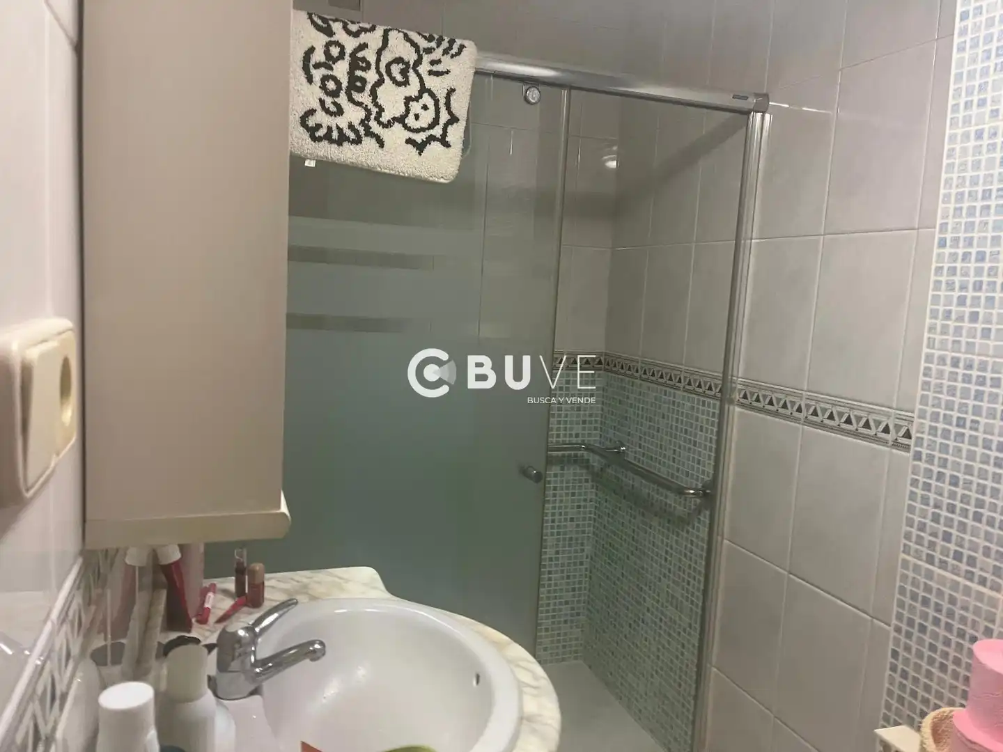 Bathroom of Flat for sale in Ferrol  with Heating, Terrace and Furnished