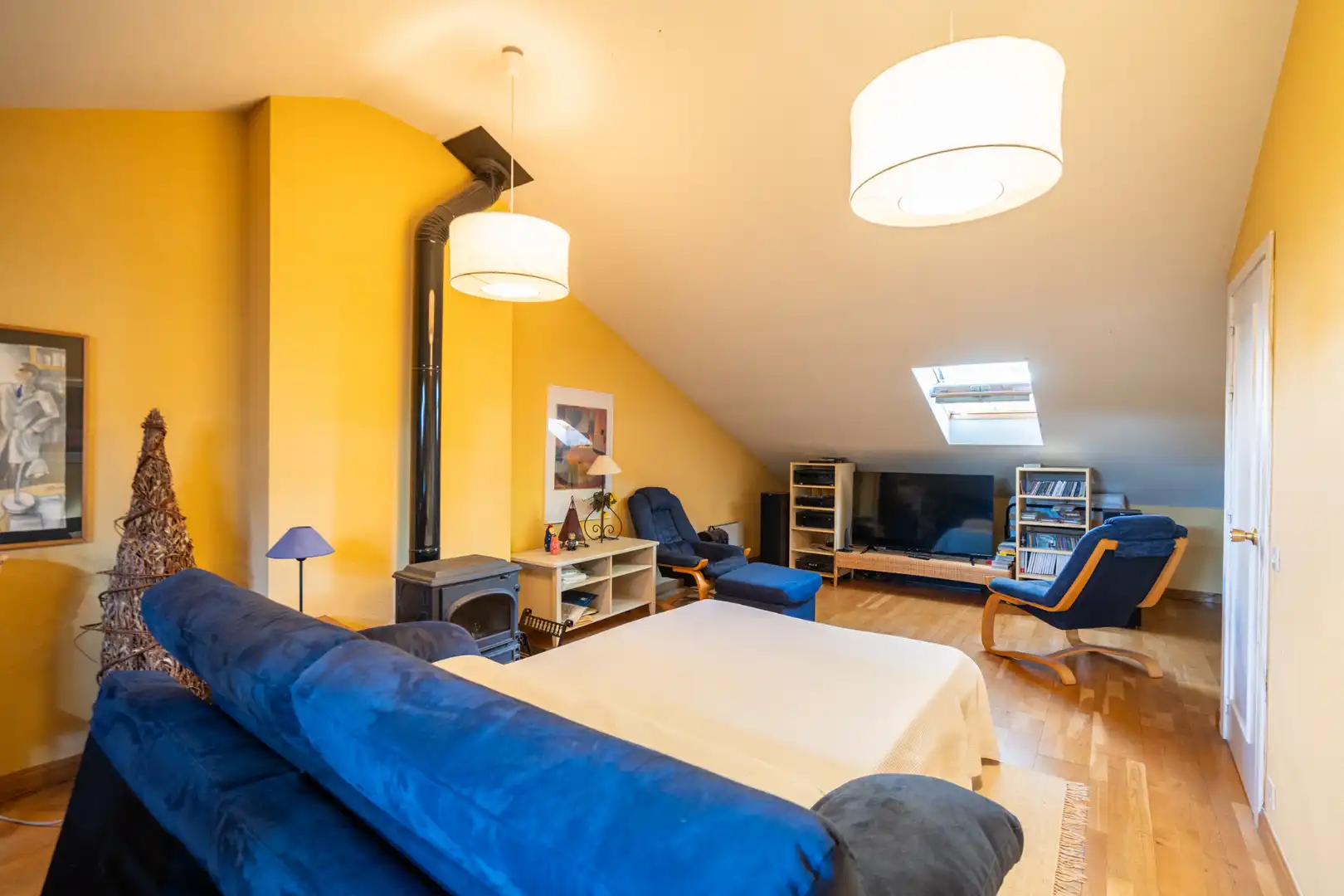 Casa aparellada amb piscina en venda a Becerril de la Sierra, imagen 50