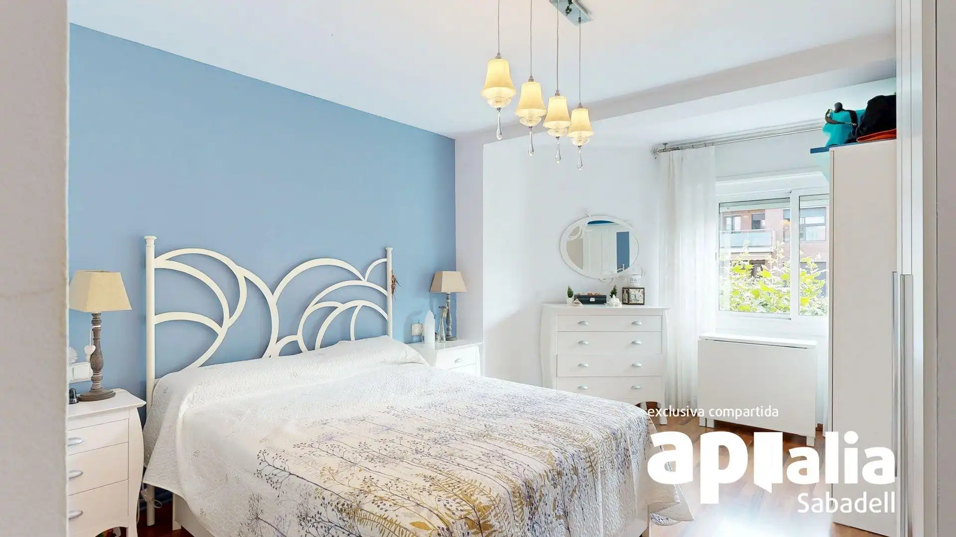 Schlafzimmer von Wohnung zum Verkauf in Barberà del Vallès mit Heizung, Terrasse und Balkon