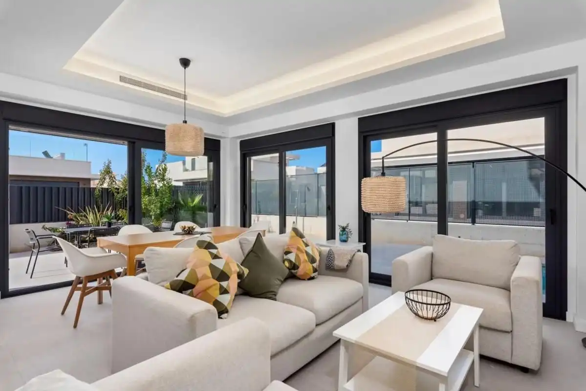 Living room of Houses for sale in San Fulgencio, Alicante