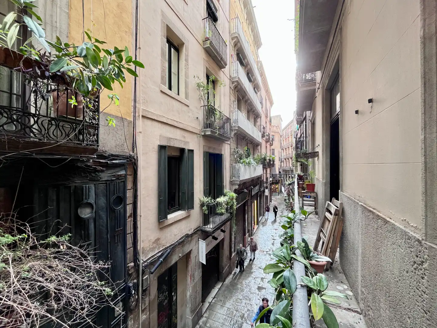 Exterior view of Flat for sale in Barcelona  with Air Conditioner, Heating and Parquet flooring