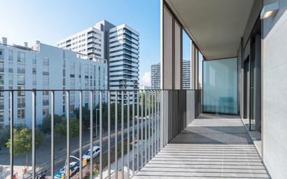 Terrace of Flat for sale in  Barcelona Capital  with Air Conditioner and Balcony