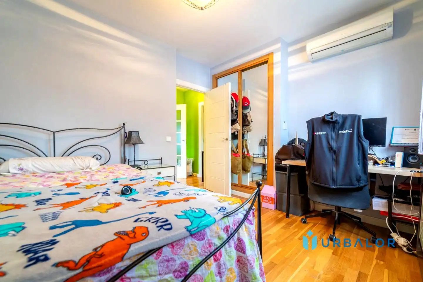 Schlafzimmer von Haus oder Chalet zum Verkauf in Illescas mit Klimaanlage, Heizung und Privatgarten