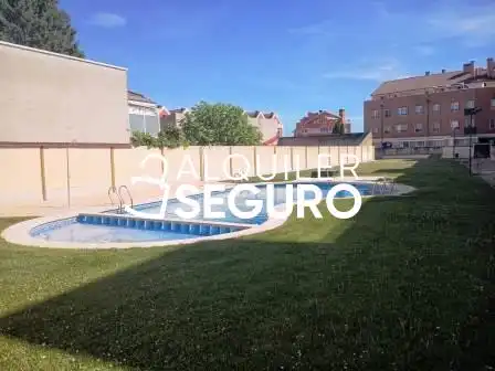 Swimming pool of Attic for rent in Zaratán  with Heating, Terrace and Storage room