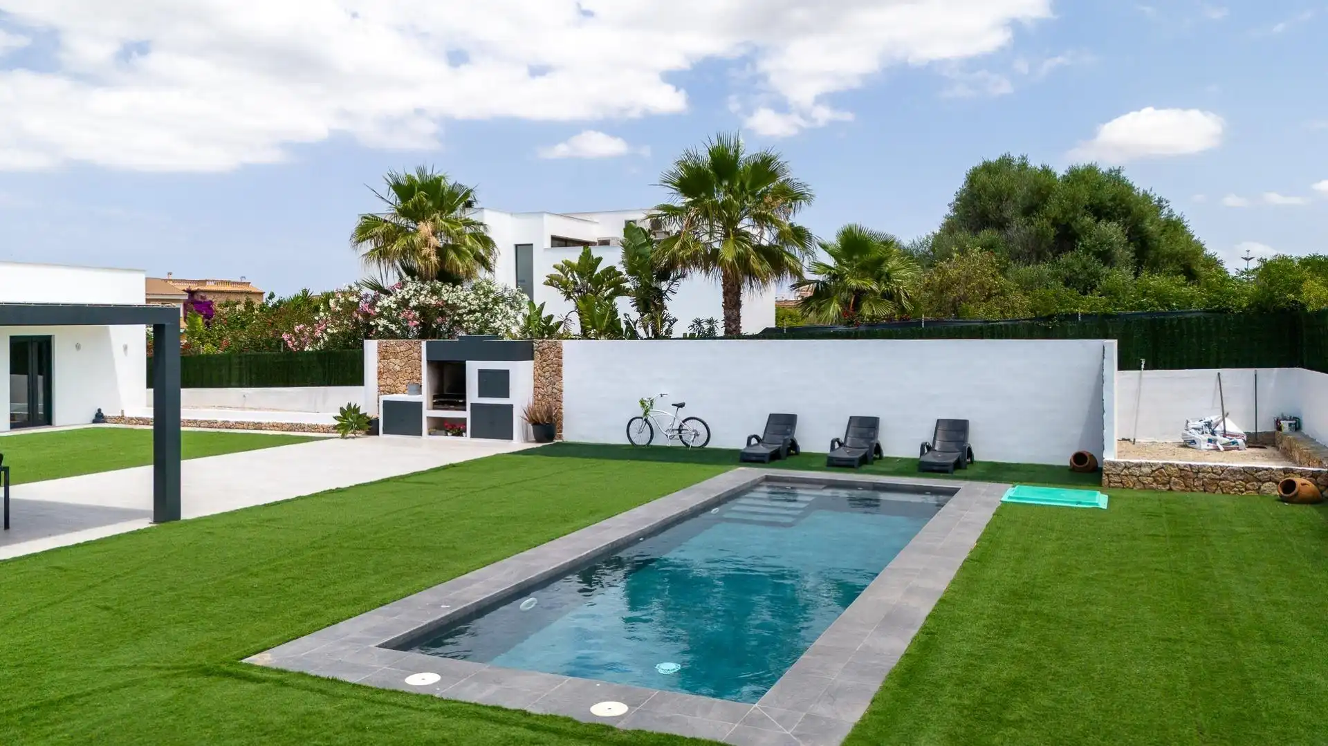 Piscina de Casa o chalet en venta en Llucmajor con Aire acondicionado, Calefacción y Jardín privado