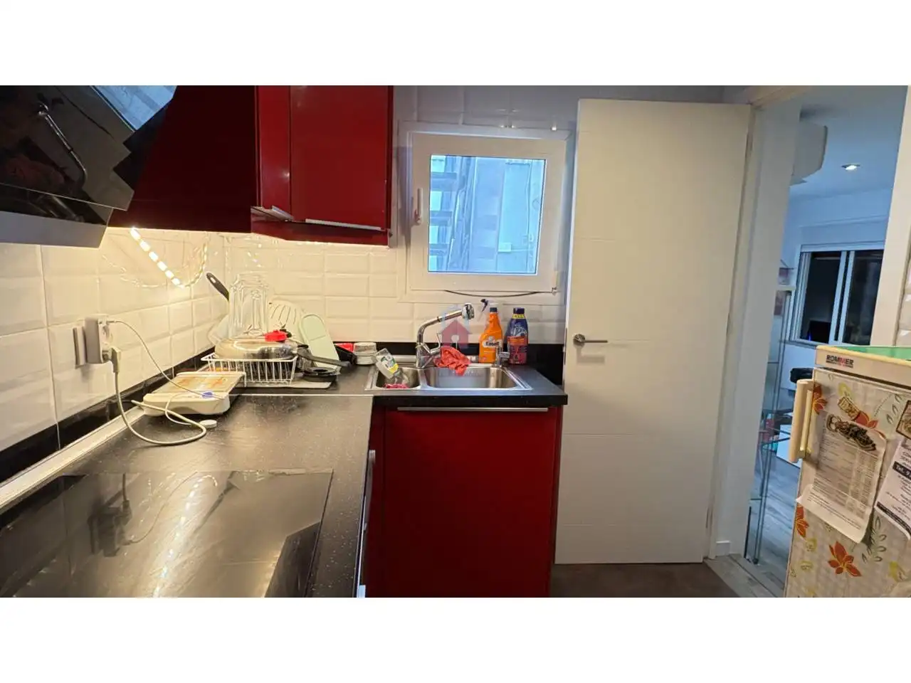 Cuina de Pis en venda en Terrassa amb Aire condicionat, Parquet i Balcó