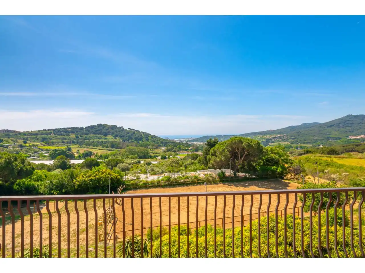 Terrassa de Finca rústica en venda en Argentona amb Aire condicionat, Calefacció i Jardí privat