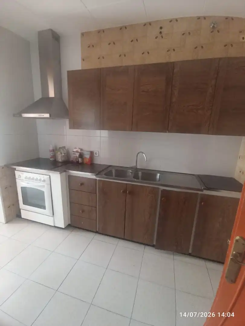 Kitchen of Flat for sale in Berga  with Heating, Terrace and Balcony