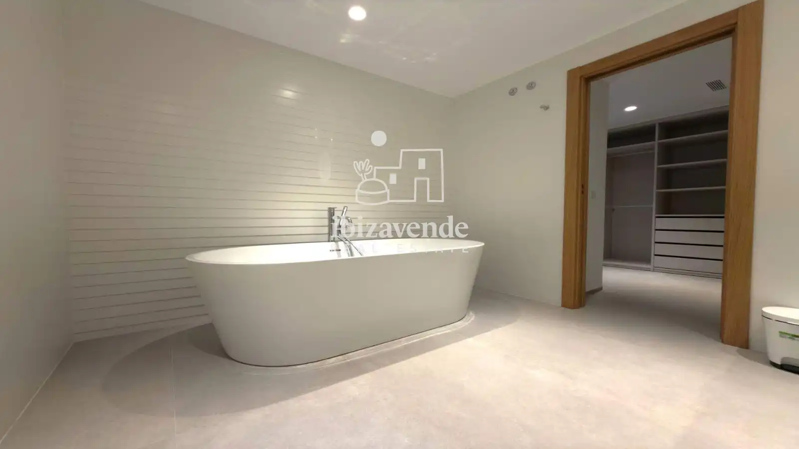 Bany de Casa o xalet en venda en Santa Eulària des Riu amb Aire condicionat, Calefacció i Piscina