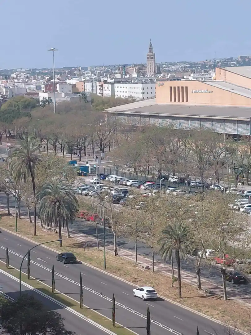 Parking of Flat for sale in Sevilla  with Air Conditioner, Heating and Terrace