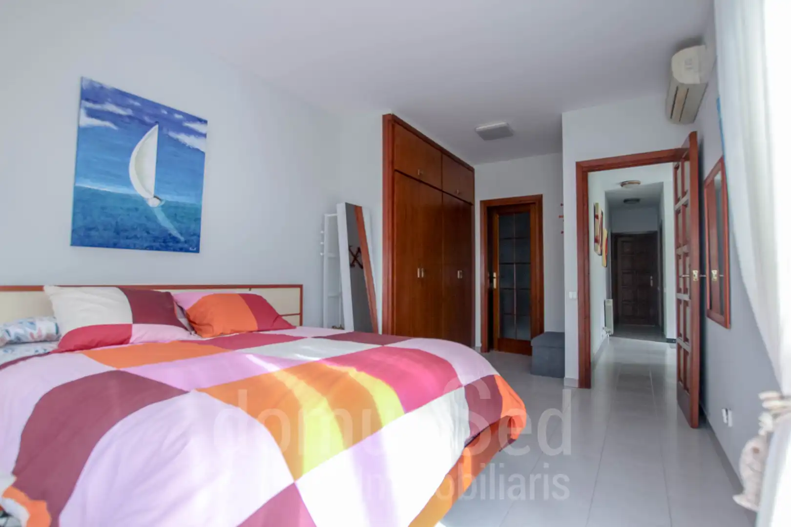 Bedroom of Detached homes for sale in El Masnou  with Air Conditioner, Heating and Terrace