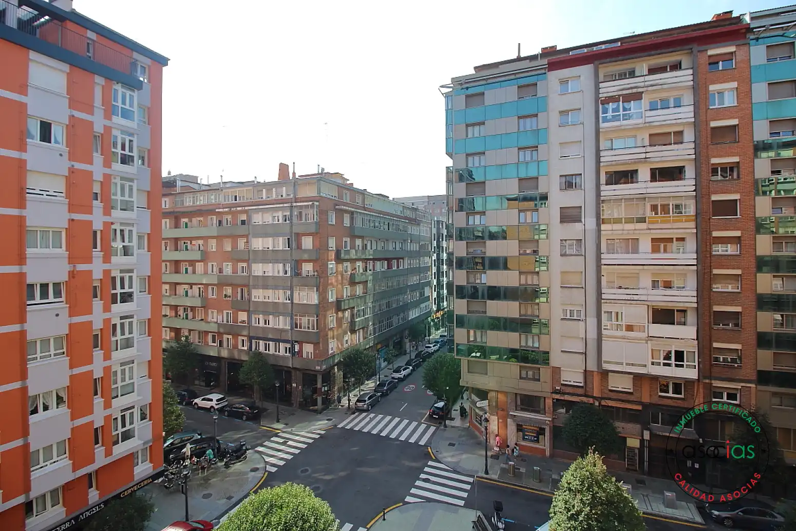 Exterior view of Flat for sale in Gijón   with Heating, Parquet flooring and Storage room