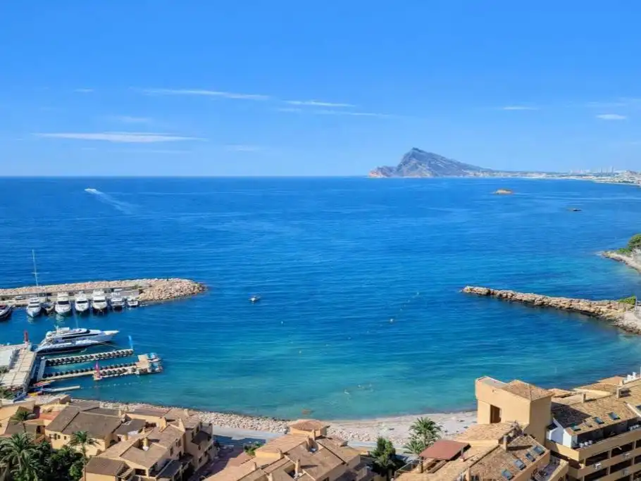 Exterior view of Flat for rent in Altea  with Air Conditioner, Terrace and Balcony