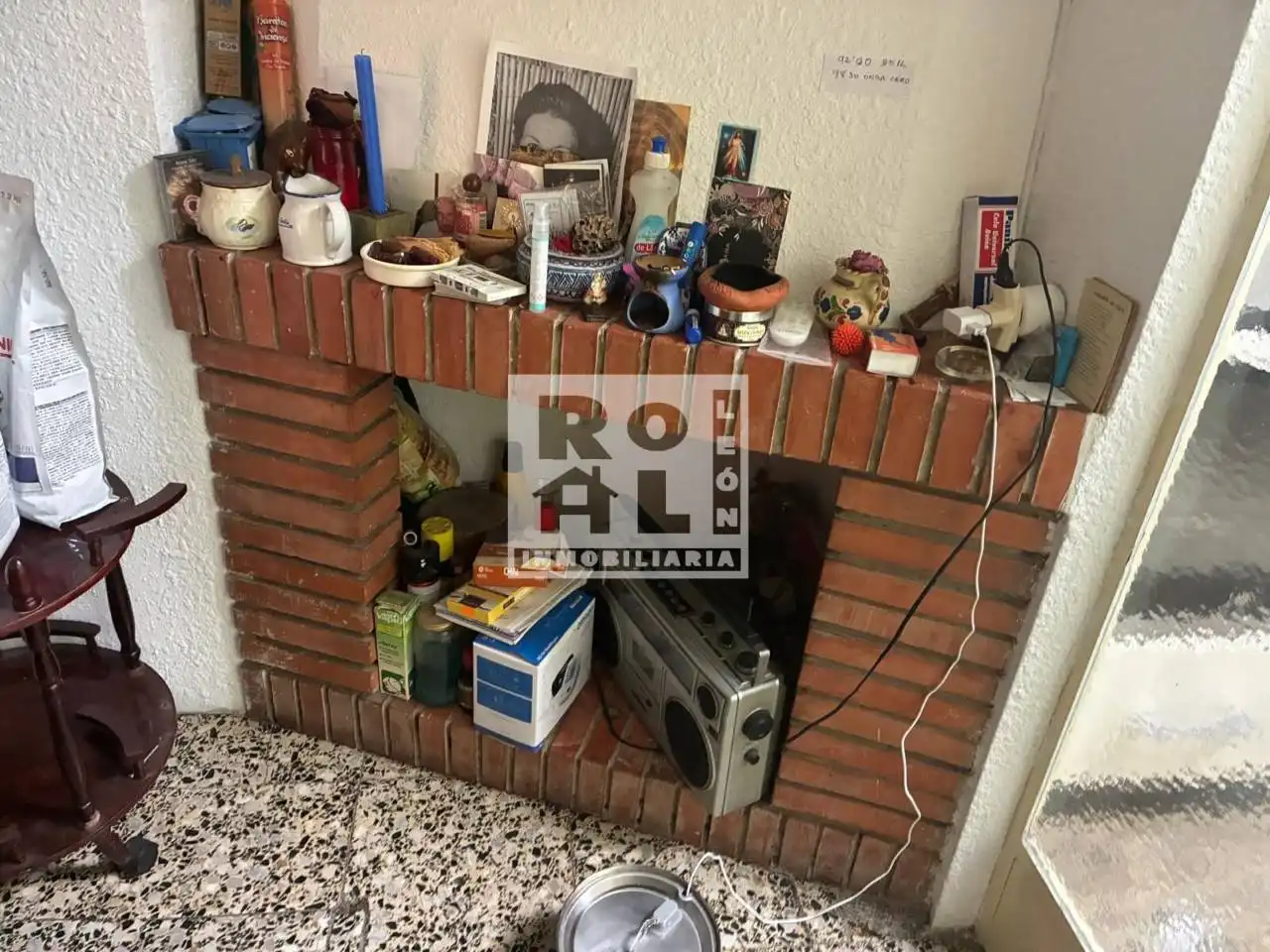 Sala de estar de Piso en venta en León Capital  con Calefacción y Terraza