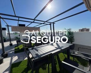 Terrace of Flat to rent in  Madrid Capital  with Heating and Swimming Pool