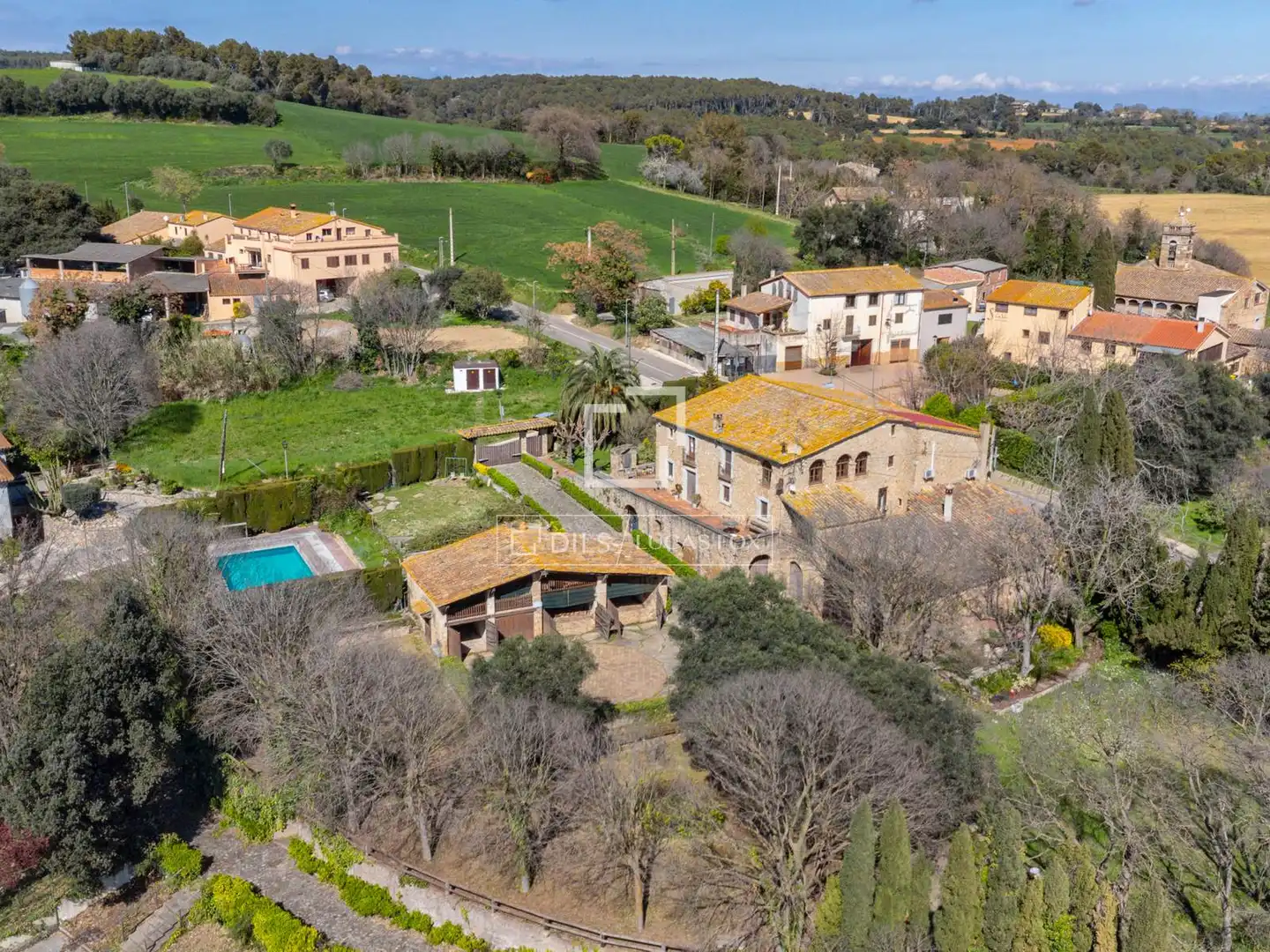 Finca rústica en venta en Fontcoberta con Calefacción, Jardín privado y Terraza