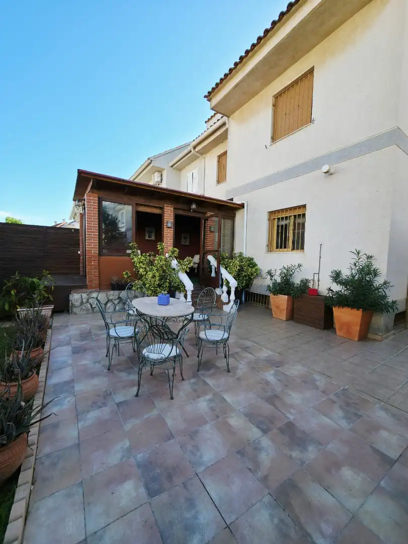 Terrassa de Casa o xalet en venda en Picanya amb Aire condicionat, Jardí privat i Terrassa