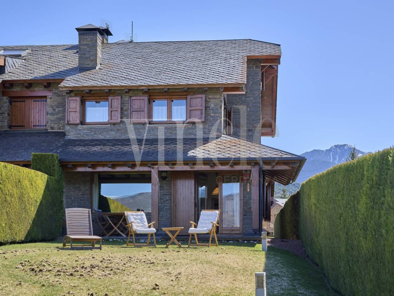 Jardí de Casa o xalet en venda en Prats i Sansor amb Calefacció, Jardí privat i Terrassa