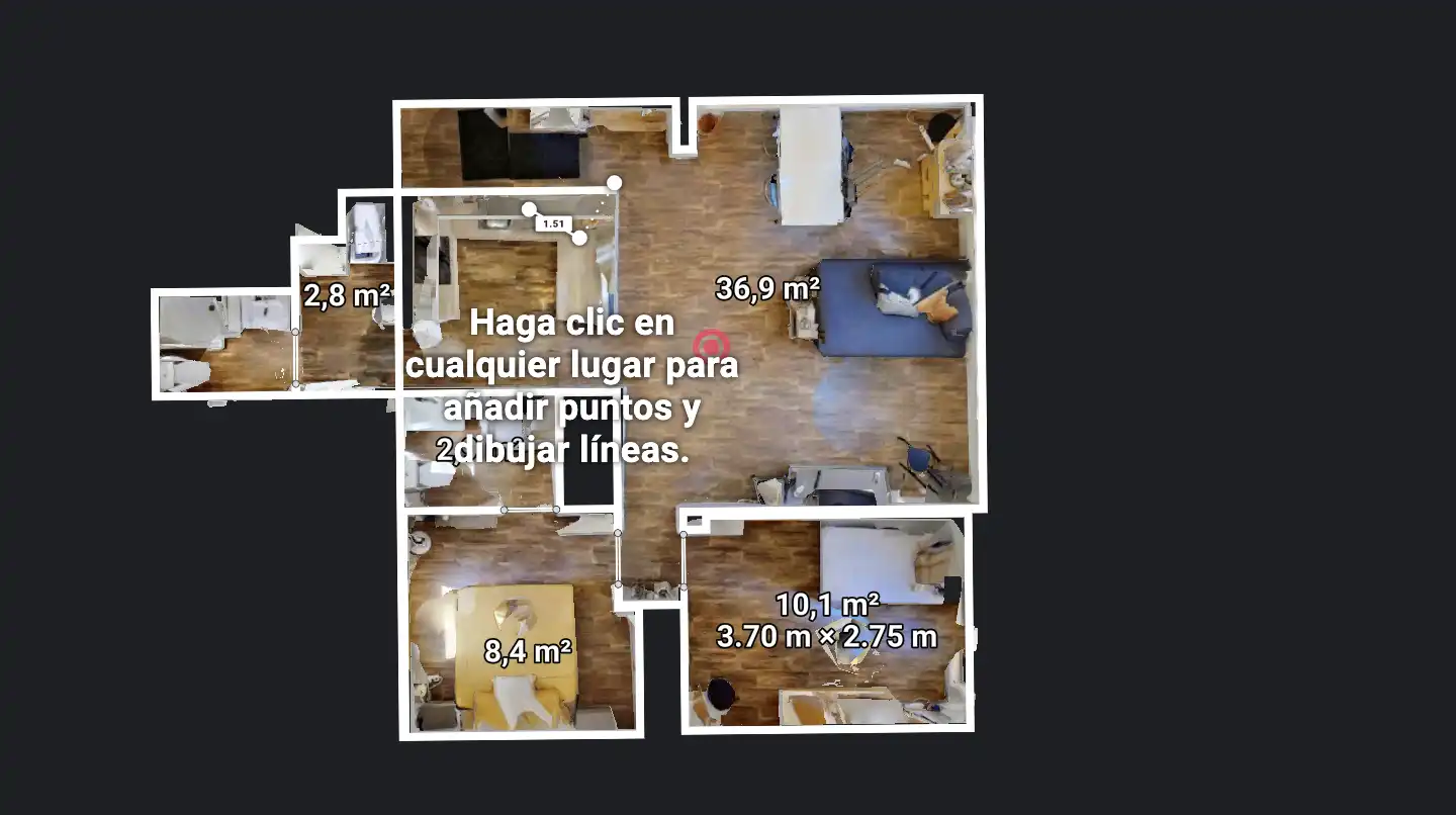 Wohnung zur Miete in Málaga mit Klimaanlage und Möbliert