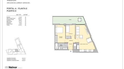 Foto 2 de Piso en venta en  Calle Sant Jordi, 34, La Plana, Barcelona