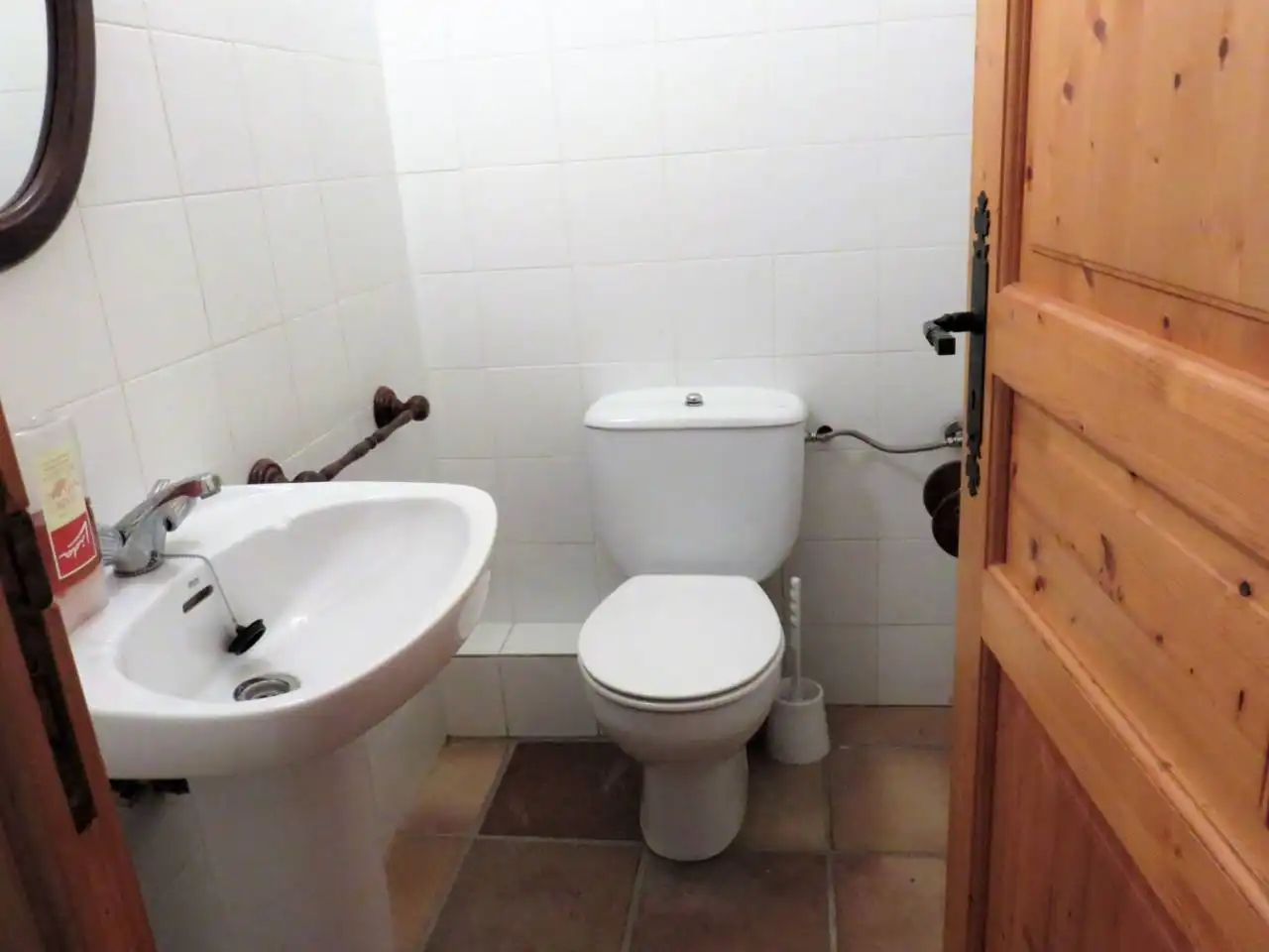 Baño de Finca rústica en venta en Vallromanes con Calefacción, Jardín privado y Amueblado