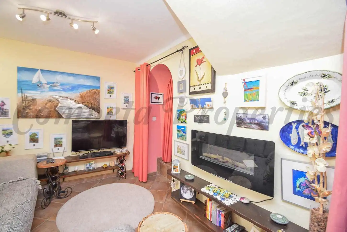 Living room of Houses for sale in Torrox  with Terrace, Storage room and Balcony