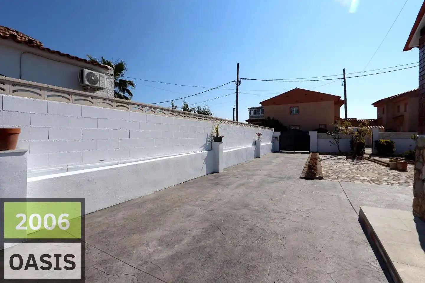 Vista exterior de Casa o chalet en venta en Mont-roig del Camp con Aire acondicionado y Jardín privado