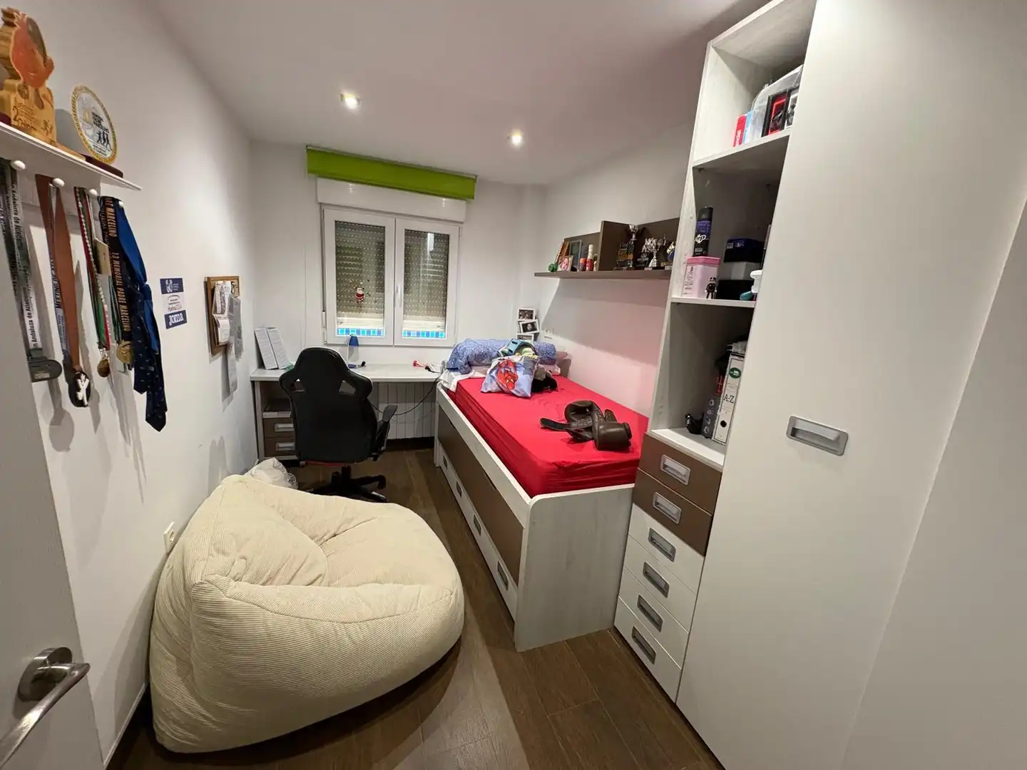 Bedroom of Flat for rent in Granada  with Air Conditioner, Heating and Furnished