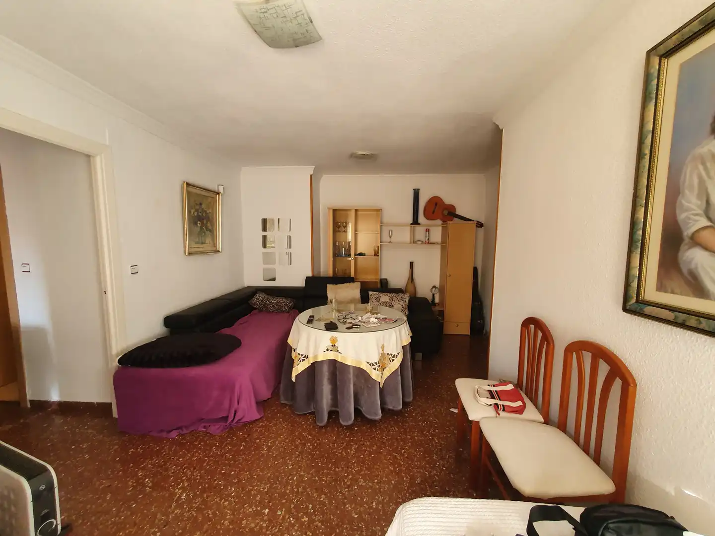 Habitación de Apartamento de alquiler en Granada con Aire acondicionado, Calefacción y Terraza