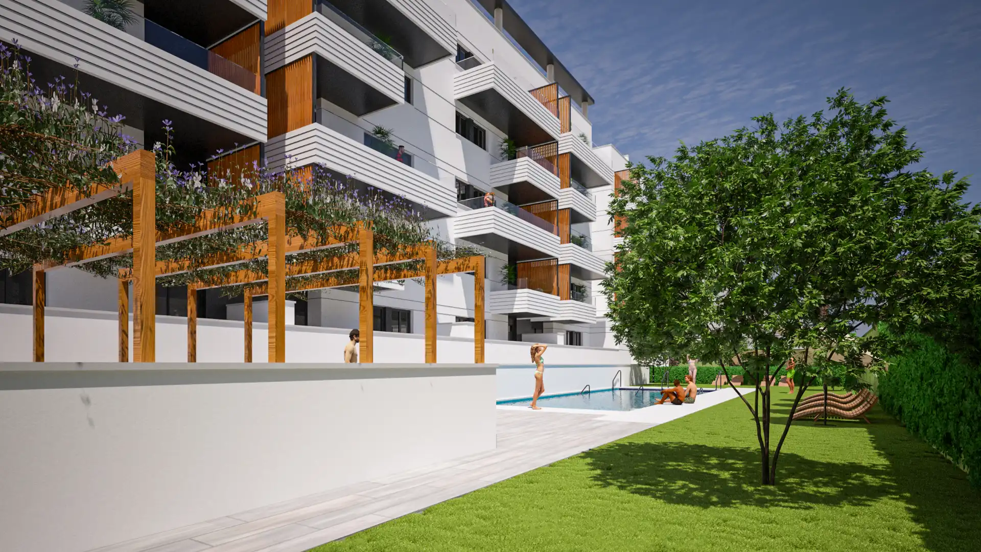 Piso de obra nueva con piscina en venta en Calle Almogía 61, imagen 11