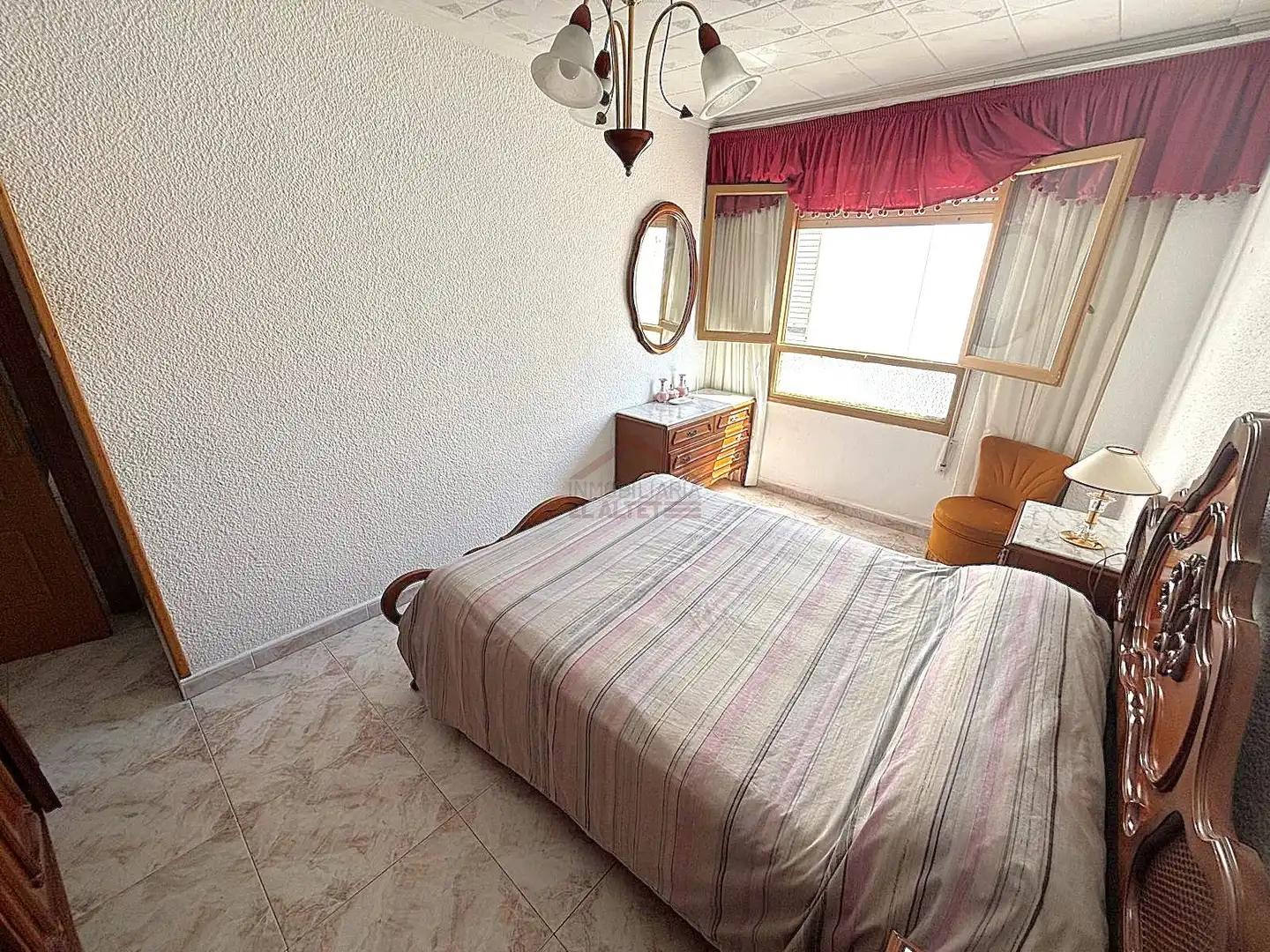 Bedroom of Flat for sale in Elche / Elx  with Furnished, Oven and Balcony