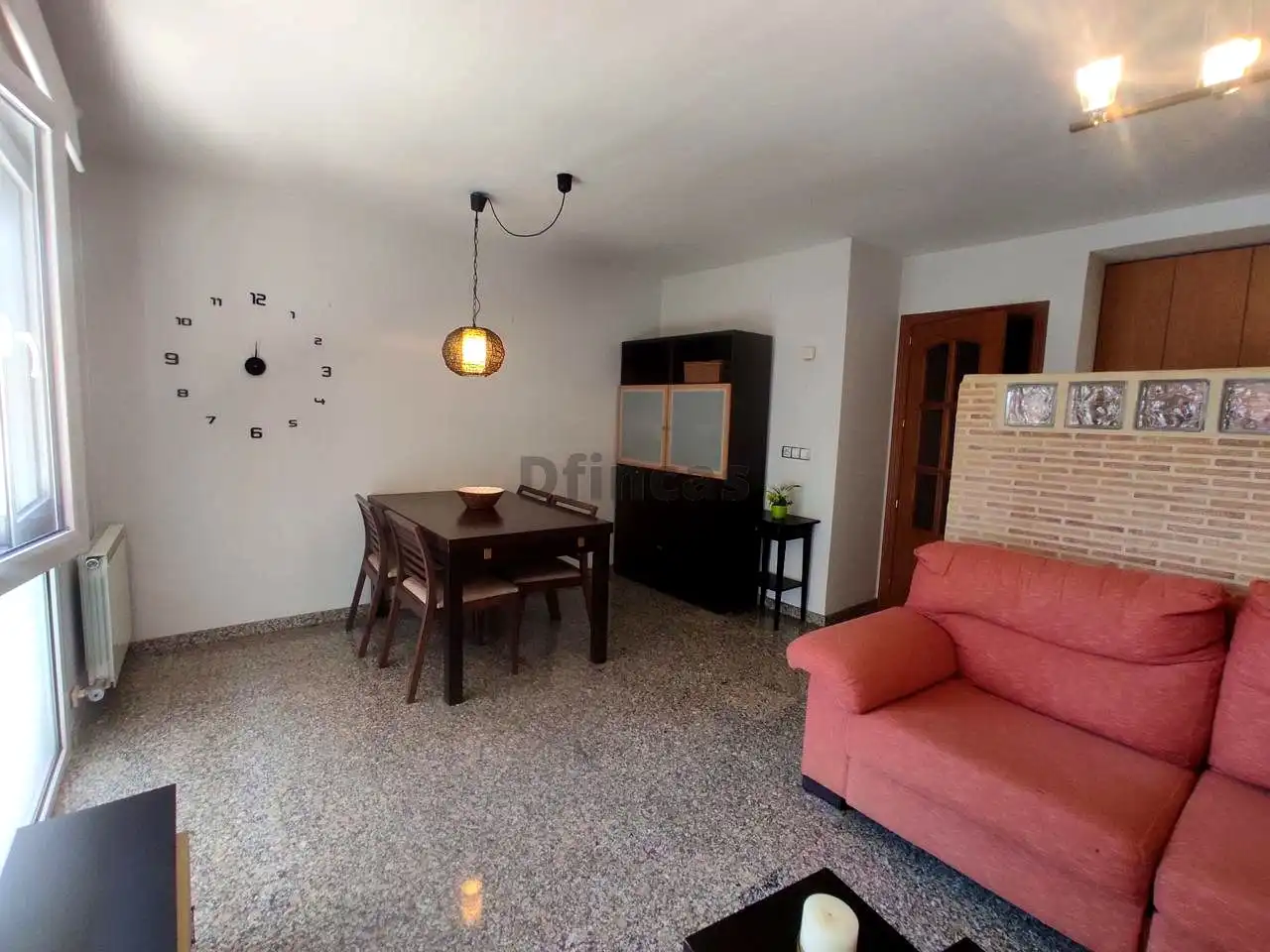 Sala de estar de Apartamento de alquiler en Teruel con Calefacción, Terraza y Trastero