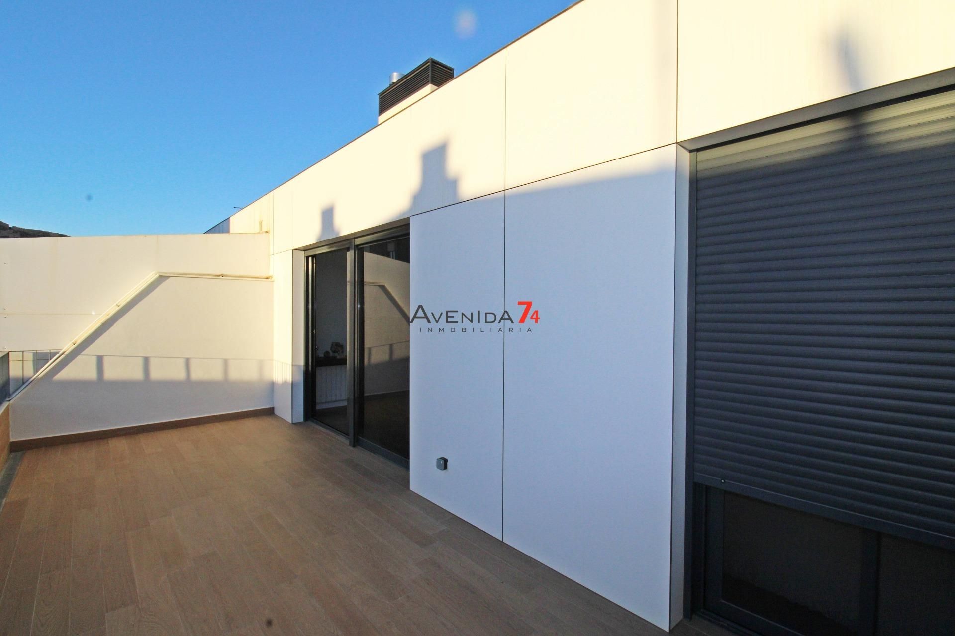Exterior view of Attic for sale in Lorca  with Air Conditioner, Heating and Terrace
