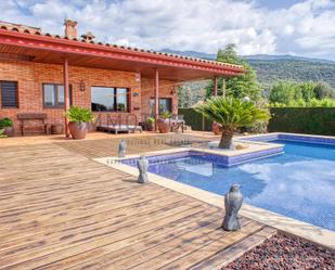 Terrace of House or chalet for sale in Sant Esteve de Palautordera  with Air Conditioner, Terrace and Swimming Pool