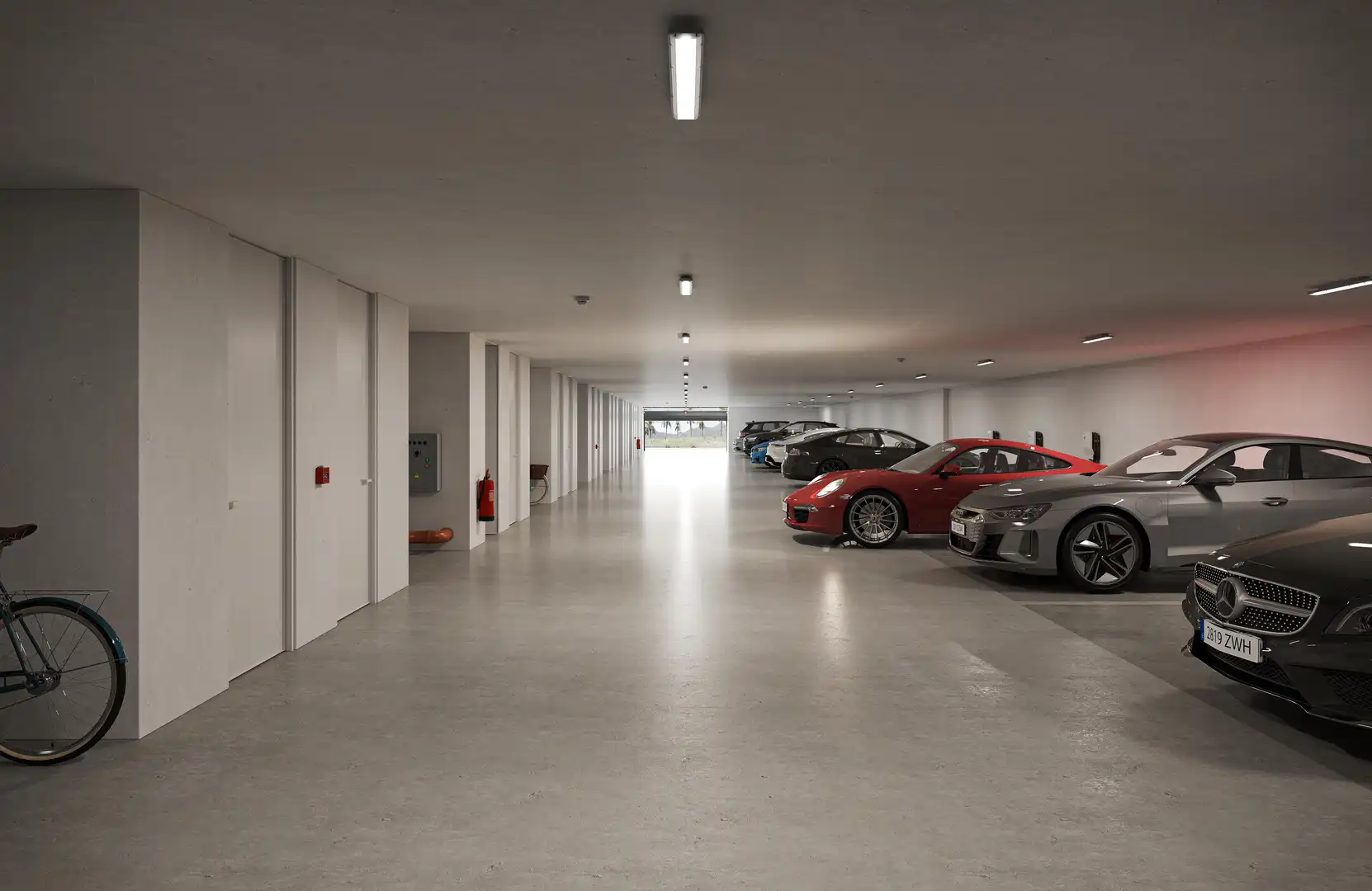 Parkplatz von Wohnungen zum Verkauf in Adeje mit Möbliert